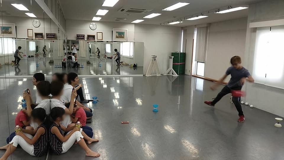 第一回ジャグリング教室第一回2