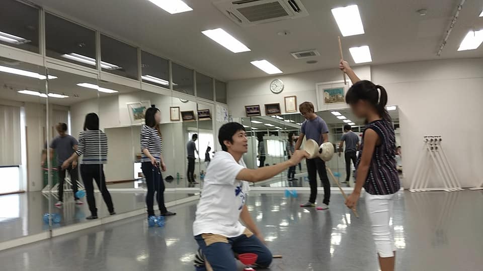 第一回ジャグリング教室